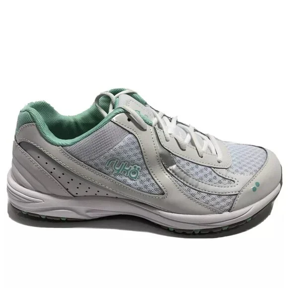 Ryka Shoes Ryka Womens Dash White Walking Shoes Size Wide